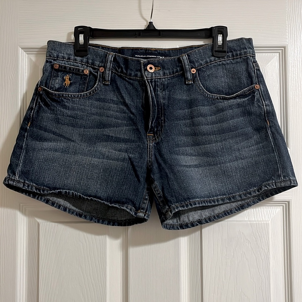 EUC Ralph Lauren Sport Women’s Denim Shorts Sz 8